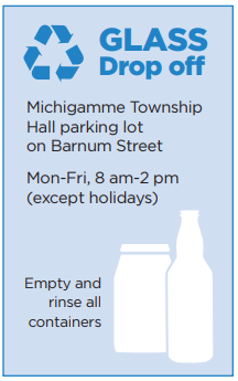 Glass Drop Off Info